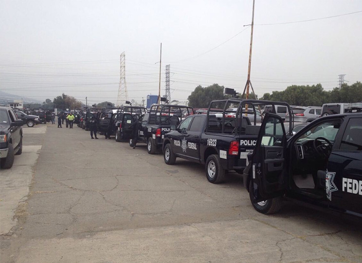 Police Cars in Mexico